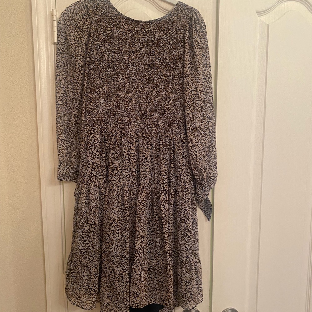 CINQ À SEPT Annabelle open-back printed crepe de chine mini dress - Picture 9 of 14